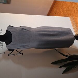 Tailored Melange Sheath Dress